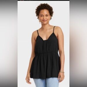 Knox Rose Black Sleeveless Top